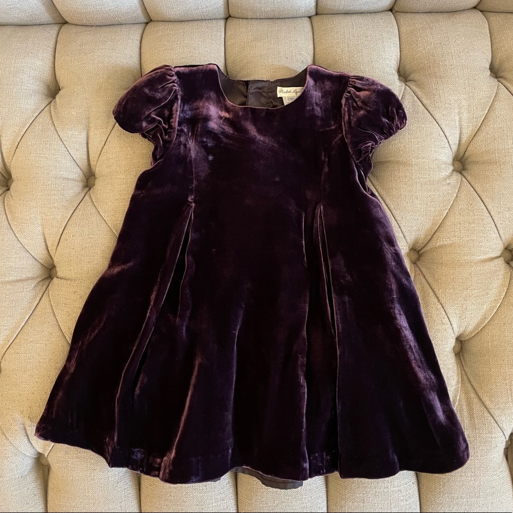 Ralph Lauren Velvet Dress & Bloomer